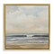 Stupell Industries Misty Haze Shoreline Framed Floater Canvas Wall Art Design by Silvia Vassileva